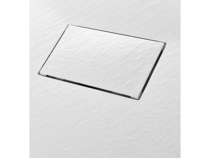 vidaXL Brodzik prysznicowy, SMC, biały, 120 x 70 cm Kamień Wymiary 70x120 cm