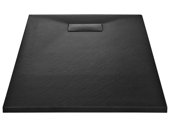 vidaXL Brodzik prysznicowy, SMC, czarny, 120 x 70 cm Kamień Wymiary 70x120 cm