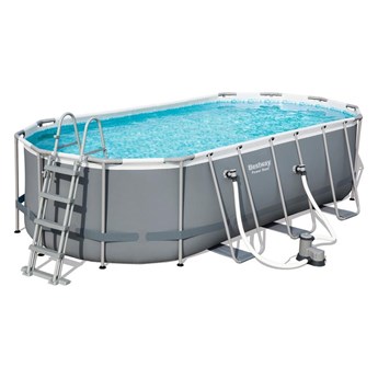 Bestway Basen owalny na stelażu 549 x 274 x 122 cm