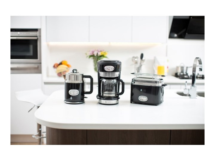 Russell Hobbs 21671-70 Retro Classic Noir Stal Pojemność 1,7 l