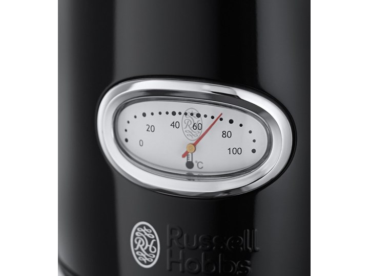 Russell Hobbs 21671-70 Retro Classic Noir Stal Moc grzałki 240 W Pojemność 1,7 l
