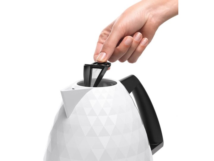 De'Longhi KBJ 2001.W Brillante Kamień Kategoria Czajniki elektryczne Tworzywo sztuczne Moc grzałki 2000 W