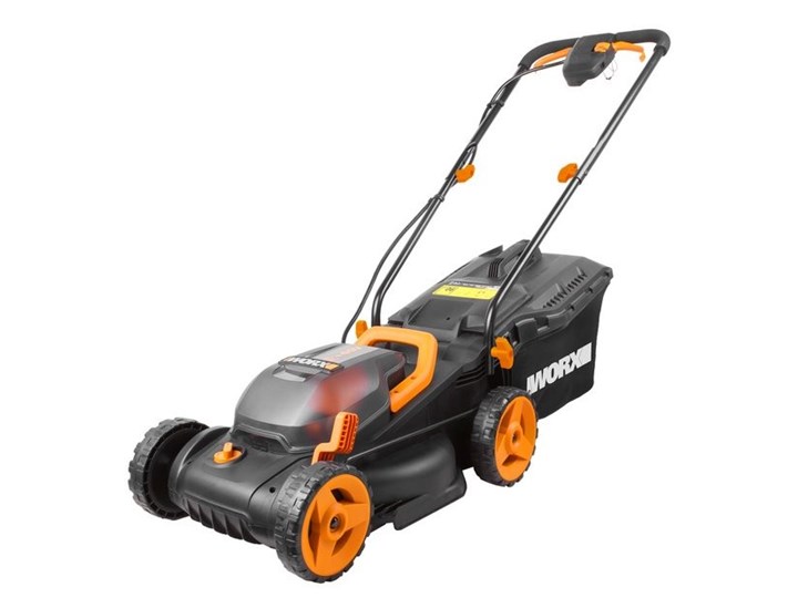 Worx WG779E Napęd Bez napędu Szerokość koszenia 34 cm