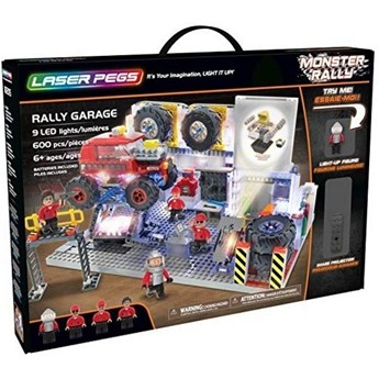 Klocki konstrukcyjne Laser Pegs Monster Rally Aleja Serwisowa 18205