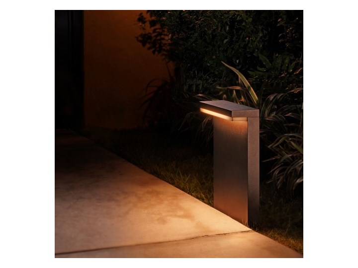 Philips Hue Nyro słupek czarny 1x13.5W 24V Słupek ogrodowy Kategoria Lampy ogrodowe