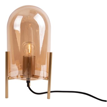 Szklana lampa stołowa w kolorze złota Leitmotiv Glass Bell