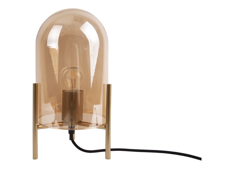 Szklana lampa stołowa w kolorze złota Leitmotiv Glass Bell Wysokość 30 cm Lampa z kloszem Kategoria Lampy stołowe Styl Industrialny