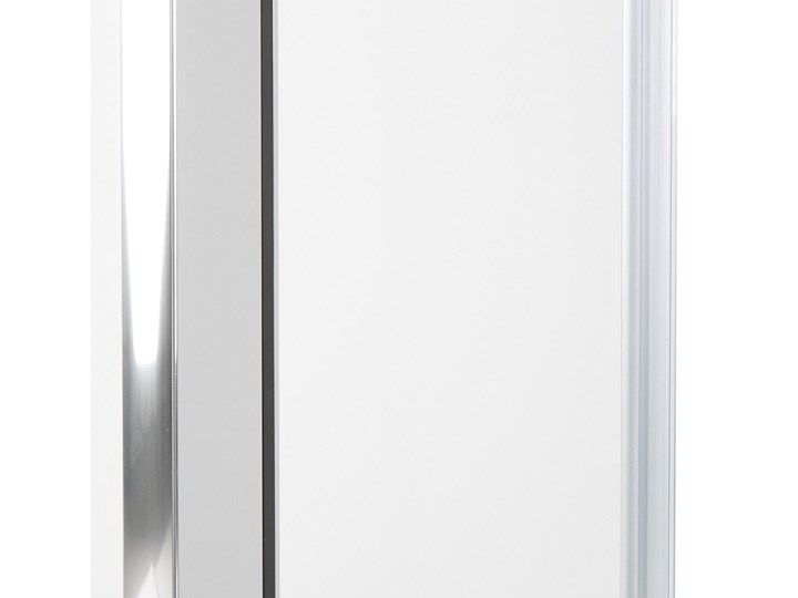 Kabina prysznicowa srebrna szkło hartowane aluminum podwójne drzwi 80x90x185cm nowoczesny design Kwadratowa Kategoria Kabiny prysznicowe Rodzaj drzwi Rozsuwane