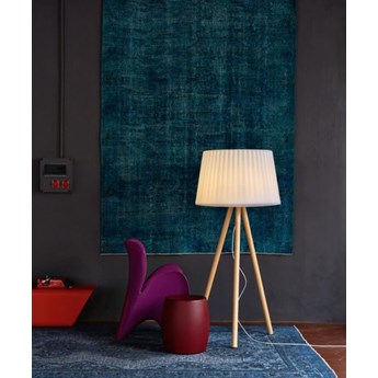 Lampa podłogowa agata wood do ogrodu