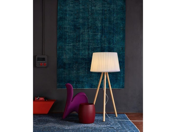 Lampa podłogowa agata wood do ogrodu Kategoria Lampy ogrodowe
