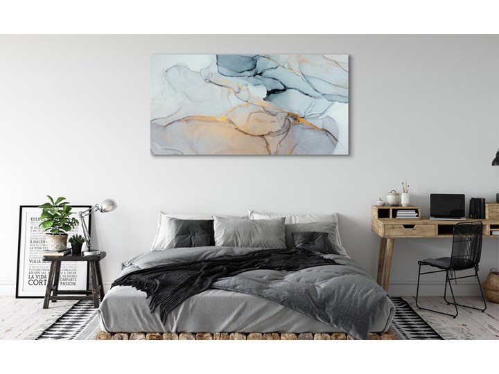 Obrazy na płótnie Kamień abstrakcja plamy Wymiary 50x100 cm Wymiary 60x120 cm