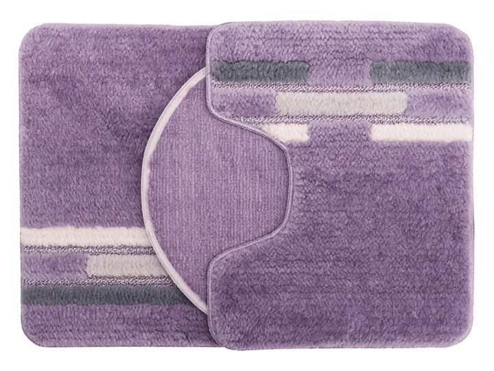 E-floor Komplet łazienkowy Harmony Fioletowy 40x50 cm 47x51 cm 50x70 cm Kategoria Dywaniki łazienkowe