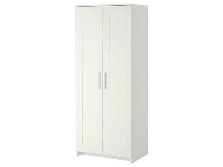 BRIMNES Szafa 2 drzwi Wysokość 190 cm Szerokość 78 cm Głębokość 50 cm Pomieszczenie Sypialnia Rodzaj frontów Mat