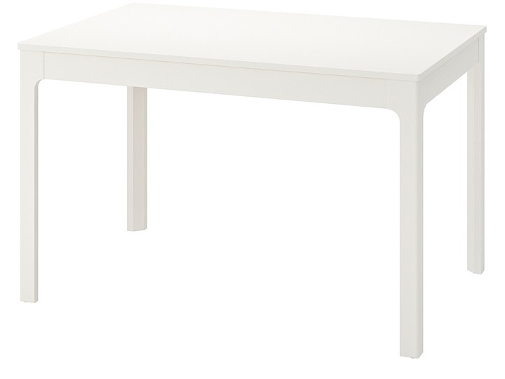IKEA EKEDALEN Stół rozkładany, Biały, 120/180x80 cm