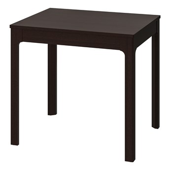 IKEA EKEDALEN Stół rozkładany, Ciemnobrązowy, 80/120x70 cm