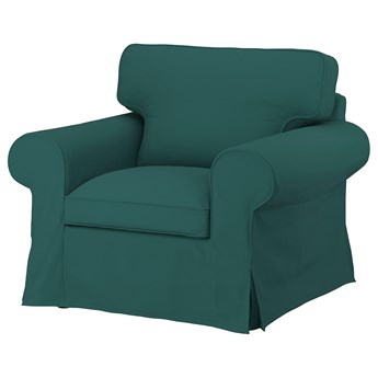 IKEA EKTORP Fotel, Totebo ciemnoturkusowy, Szerokość: 104 cm