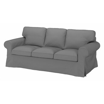 IKEA EKTORP Sofa 3-osobowa, Remmarn jasnoszary, Szerokość: 218 cm