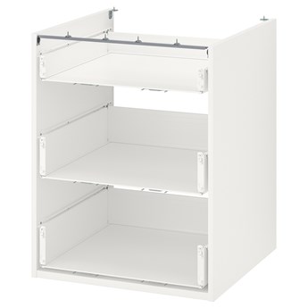 IKEA ENHET Szafka stojąca/3 szuflady, biały, 60x60x75 cm