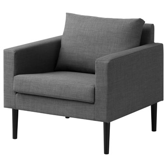 IKEA FRIHETEN Fotel, Skiftebo szary, Szerokość: 73 cm