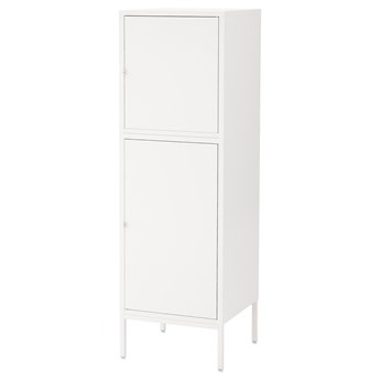 IKEA HÄLLAN Kombinacja z drzwiami, biały, 45x47x142 cm