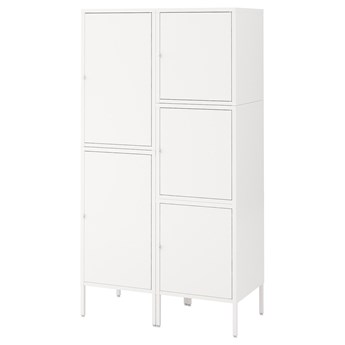 IKEA HÄLLAN Kombinacja z drzwiami, biały, 90x47x167 cm