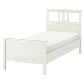 IKEA HEMNES Rama łóżka, Biała bejca, 90x200 cm