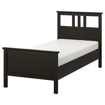 IKEA HEMNES Rama łóżka, Czarnobrąz, 90x200 cm