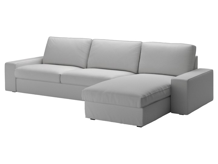 KIVIK Sofa 4-osobowa Szerokość 318 cm Wysokość 83 cm W kształcie L Wysokość 45 cm Stała konstrukcja Wykonanie siedziska Pianka