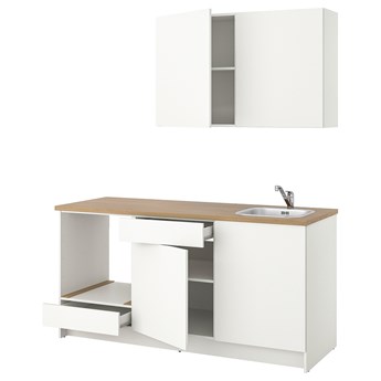 IKEA KNOXHULT Kuchnia, biały, 180x61x220 cm