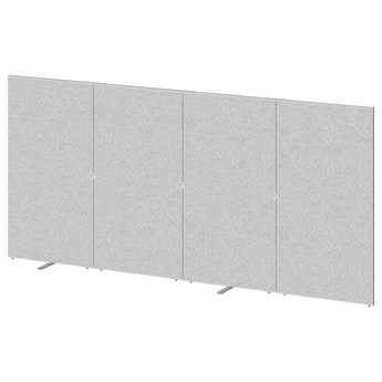IKEA SIDORNA Ścianka działowa, szary, 320x150 cm