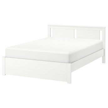 IKEA SONGESAND Rama łóżka, biały/Lönset, 140x200 cm