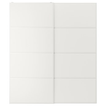 IKEA TJÖRHOM Drzwi przesuwne, biały, 200x236 cm
