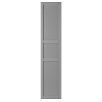IKEA TYSSEDAL Drzwi z zawiasami, szary, 50x229 cm