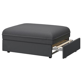 IKEA VALLENTUNA Moduł sofy rozkładanej, Kelinge antracyt, Szerokość: 80 cm