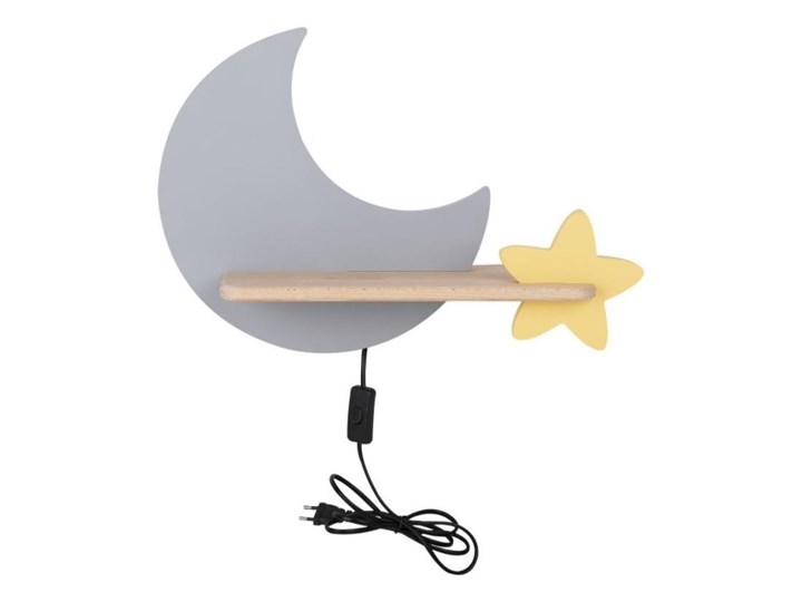 LED Kinkiet dla dzieci z półką MOON LED/5W/230V