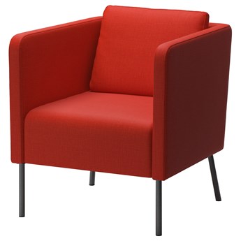 IKEA EKERÖ Fotel, Skiftebo pomarańczowy, Szerokość: 70 cm