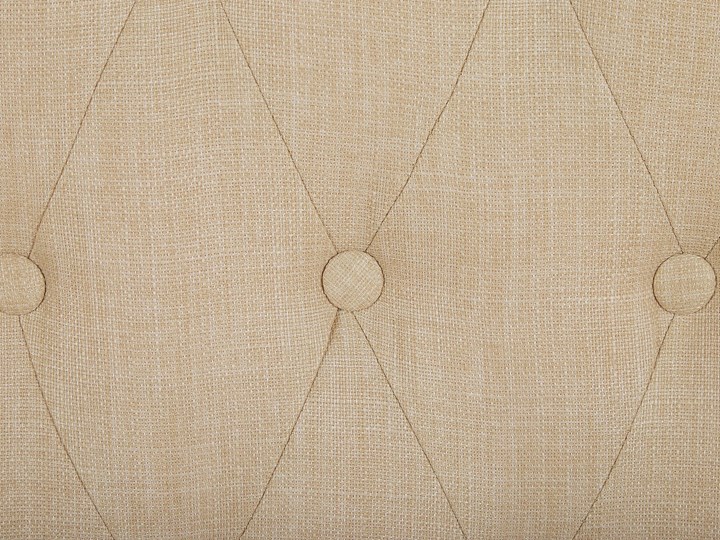 Fotel uszak beżowy tapicerowany pikowany wysokie oparcie vintage retro salon Fotel pikowany Tworzywo sztuczne Fotel tradycyjny Szerokość 66 cm Styl Nowoczesny Wysokość 100 cm Drewno Tkanina Głębokość 78 cm Kategoria Fotele do salonu