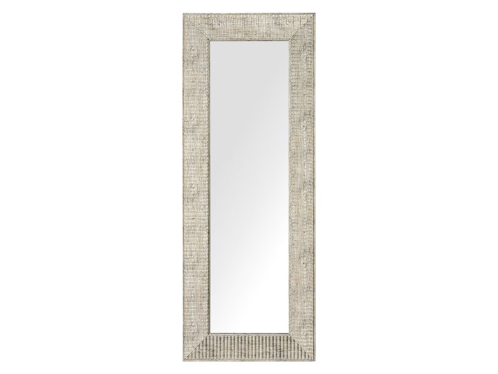 Lustro ścienne wiszące złote 50 x 130 cm dekoracyjne Lustro z ramą Pomieszczenie Salon Prostokątne Kategoria Lustra