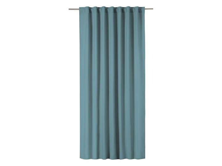 Zasłona Pharell niebieska 140 x 280 cm na taśmie Inspire Zasłona zaciemniająca 140x280 cm Kolor