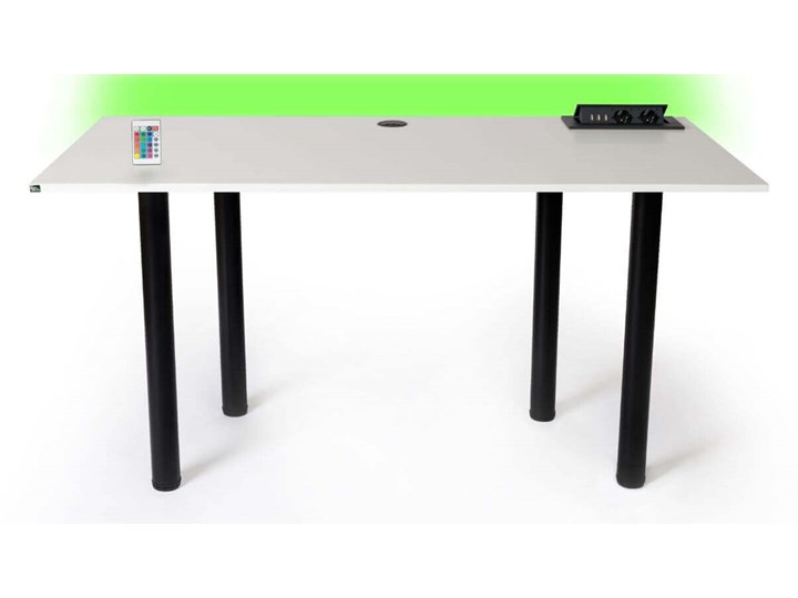 Biurko Gamingowe MARCO GAME PRO ONE Biurko regulowane Płyta MDF Głębokość 68 cm Szerokość 139 cm Stal Biurko komputerowe Głębokość 110 cm Kategoria Biurka