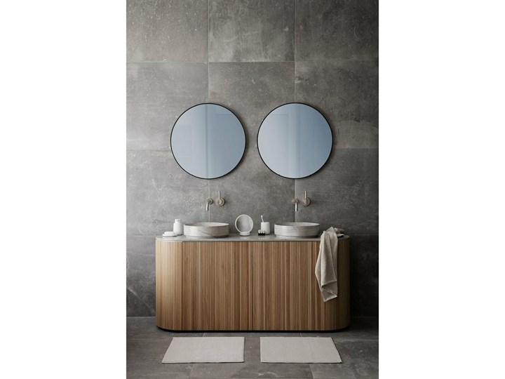 mydelniczka ceramiczna biała WHITE seria SONO BLOMUS Drewno Szkło Ceramika Stal Dozowniki Silikon Mydelniczki Kolor Biały