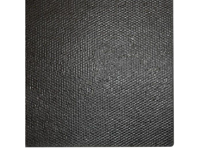 vidaXL Wycieraczka z włókna kokosowego, 17 mm, 100x200 cm, czarna Kolor Czarny Włókno kokosowe Kategoria Wycieraczki