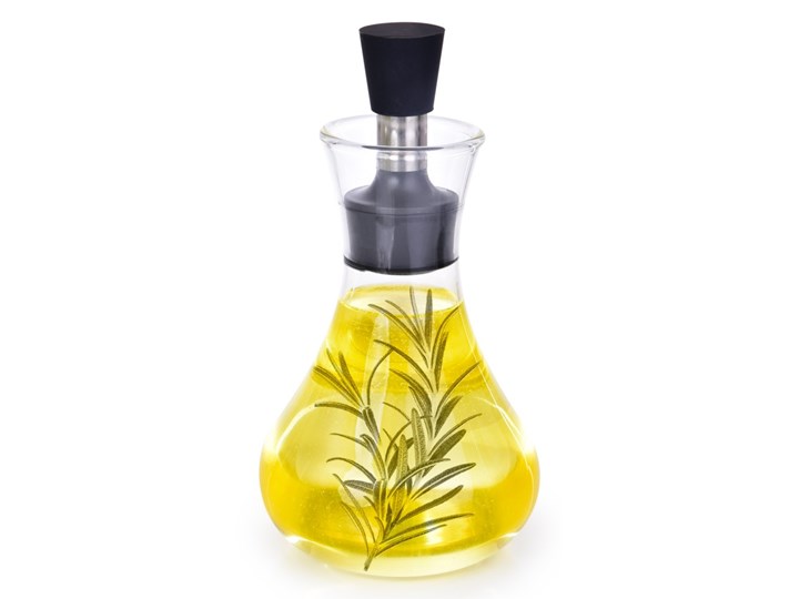 300 ml KARAFKA na olej/ocet/dressing, ze szkła borokrzemowego Pojemnik na ocet i oliwę Stal nierdzewna Shaker do sosów Szkło Kategoria Przyprawniki