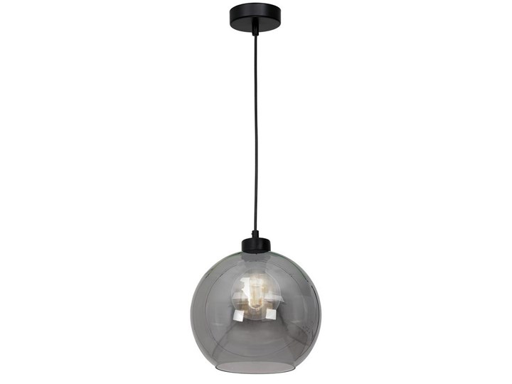 Żyrandol na lince SOFIA 1xE27/60W/230V czarny Kategoria Lampy wiszące Szkło Metal Styl Nowoczesny