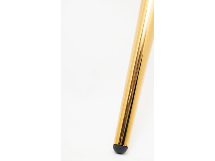 Krzesło tapicerowane Kukka velvet / złote nóżki Styl Glamour Tworzywo sztuczne Wysokość 88 cm Szerokość 53 cm Głębokość 57 cm Tkanina Metal Krzesło inspirowane Pomieszczenie Jadalnia