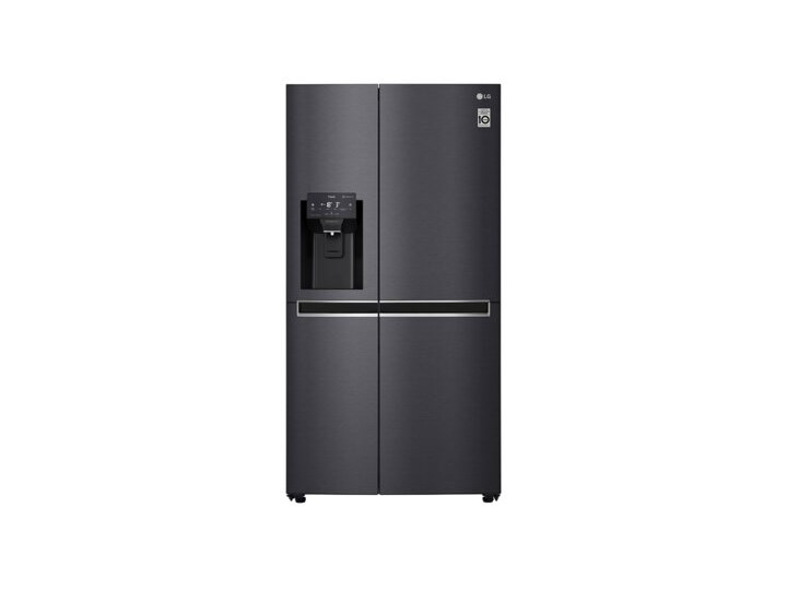 Lodówka LG GSL760MCDV Side by side Kostkarka Dwudrzwiowe Szerokość 96,8 cm Szerokość 91,2 cm Wysokość 179 cm Kategoria Lodówki
