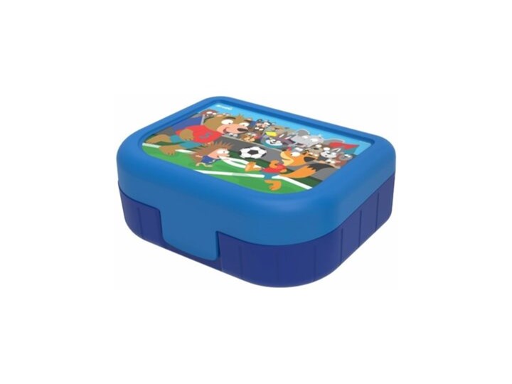 Pojemnik plastikowy ROTHO Memory Kids 1016410599 1 L Niebiesko-Granatowy