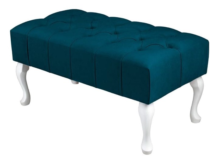 Ławka pikowana Exclusive Sea Green Materiał obicia Tkanina