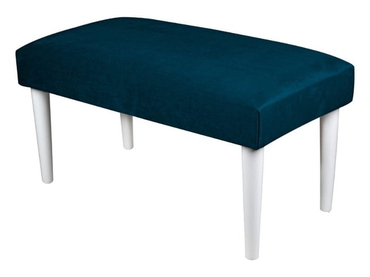 Ławka tapicerowana Evidens Sea Green Materiał nóżek Drewno