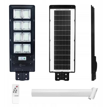 Lampa Solarna Uliczna Latarnia 360W + Pilot Uchwyt